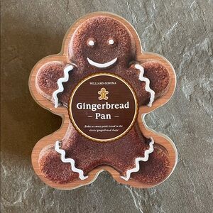 Williams Sonoma/ Nordic Ware Gingerbread Man Baking Pan